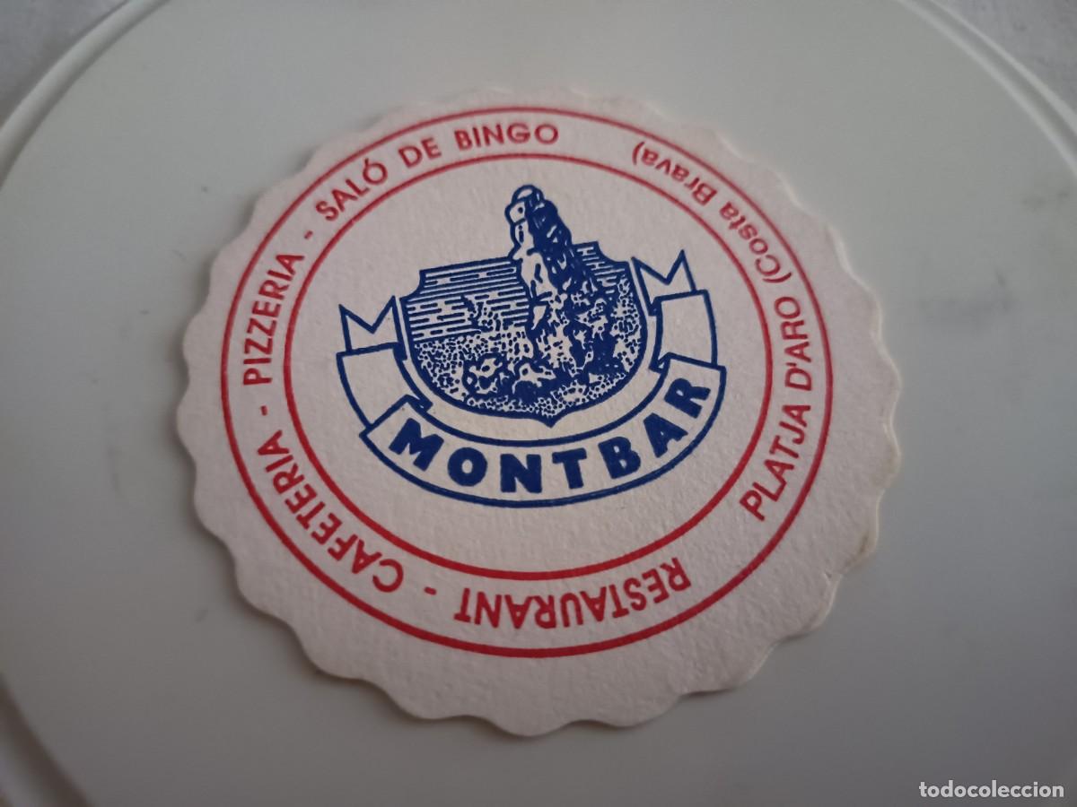 Otros art&iacute;culos de coleccionismo en papel: POSAVASOS SALONES MONTBAR-PLATJA DE'ARO-GIRONA