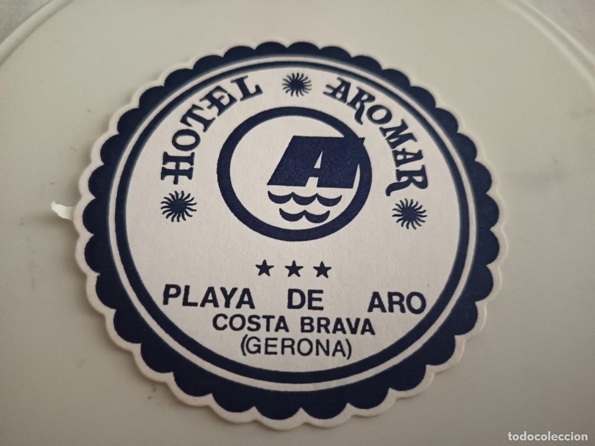 Otros art&iacute;culos de coleccionismo en papel: POSAVASOS HOTEL AROMAR-PLATJA DE'ARO-GIRONA