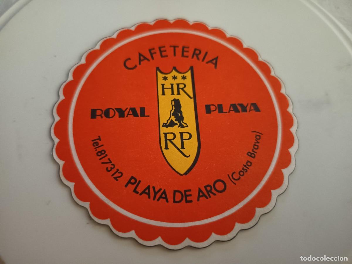 Otros art&iacute;culos de coleccionismo en papel: POSAVASOS CAFETERIA ROYAL PLAYA-PLATJA DE'ARO-GIRONA