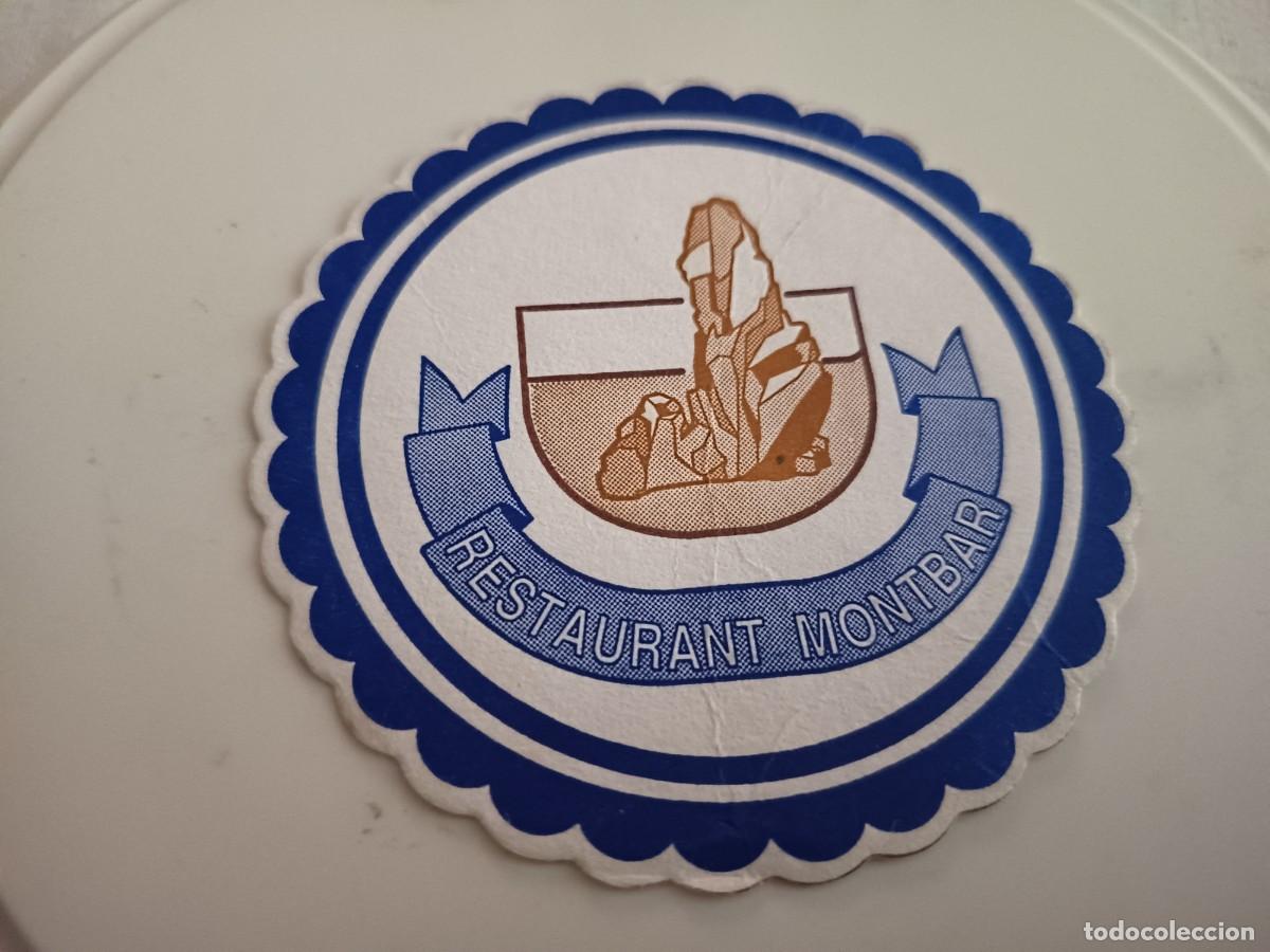 Otros art&iacute;culos de coleccionismo en papel: POSAVASOS CAFETERIA MONTBAR-PLATJA DE'ARO-GIRONA