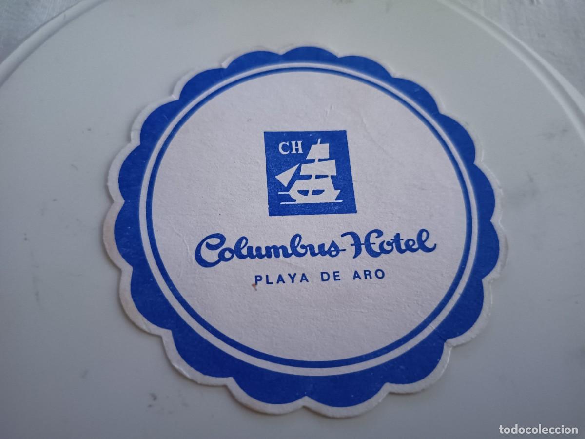 Otros art&iacute;culos de coleccionismo en papel: POSAVASOS HOTEL COLUMBUS-PLATJA DE'ARO-GIRONA