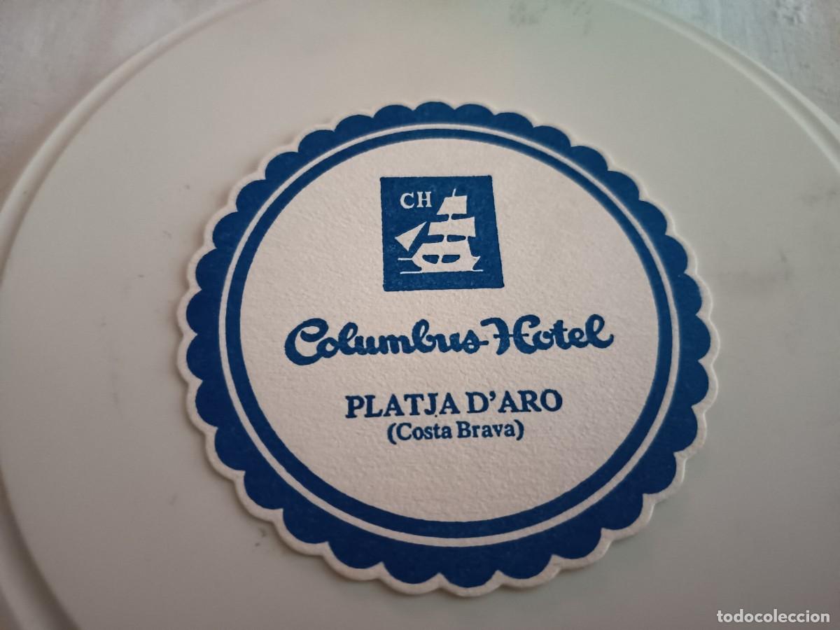 Otros art&iacute;culos de coleccionismo en papel: POSAVASOS HOTEL COLUMBUS-PLATJA DE'ARO-GIRONA