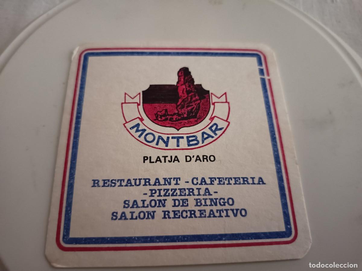 Otros art&iacute;culos de coleccionismo en papel: POSAVASOS SALONES MONTBAR-PLATJA DE'ARO-GIRONA