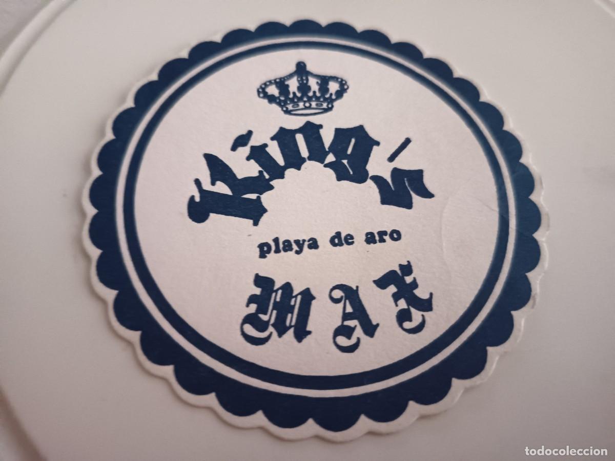Otros art&iacute;culos de coleccionismo en papel: POSAVASOS PUB KIN'S,MAX-PLATJA DE'ARO-GIRONA