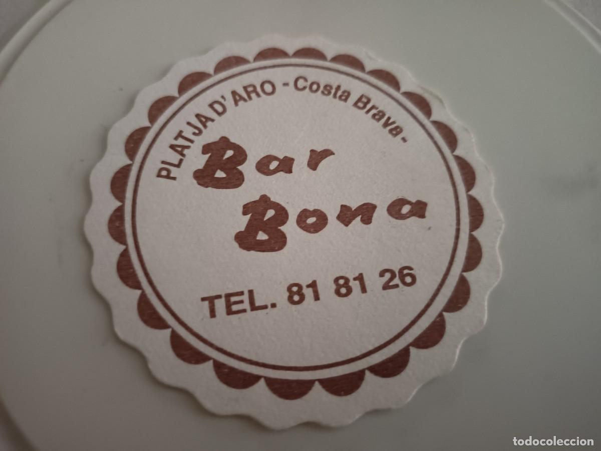 Otros art&iacute;culos de coleccionismo en papel: POSAVASOS BAR BONA-PLATJA DE'ARO-GIRONA