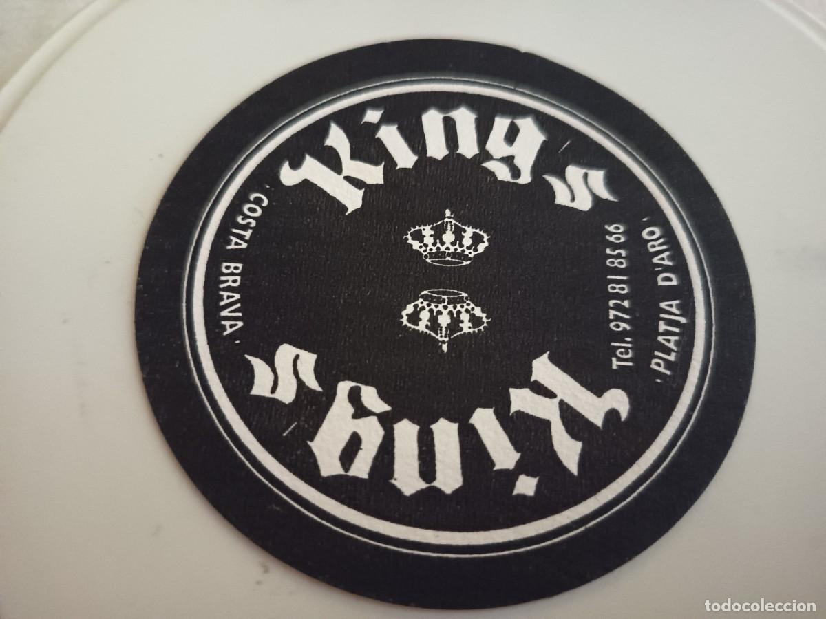 Otros art&iacute;culos de coleccionismo en papel: POSAVASOS BAR KIN'S-PLATJA DE'ARO-GIRONA