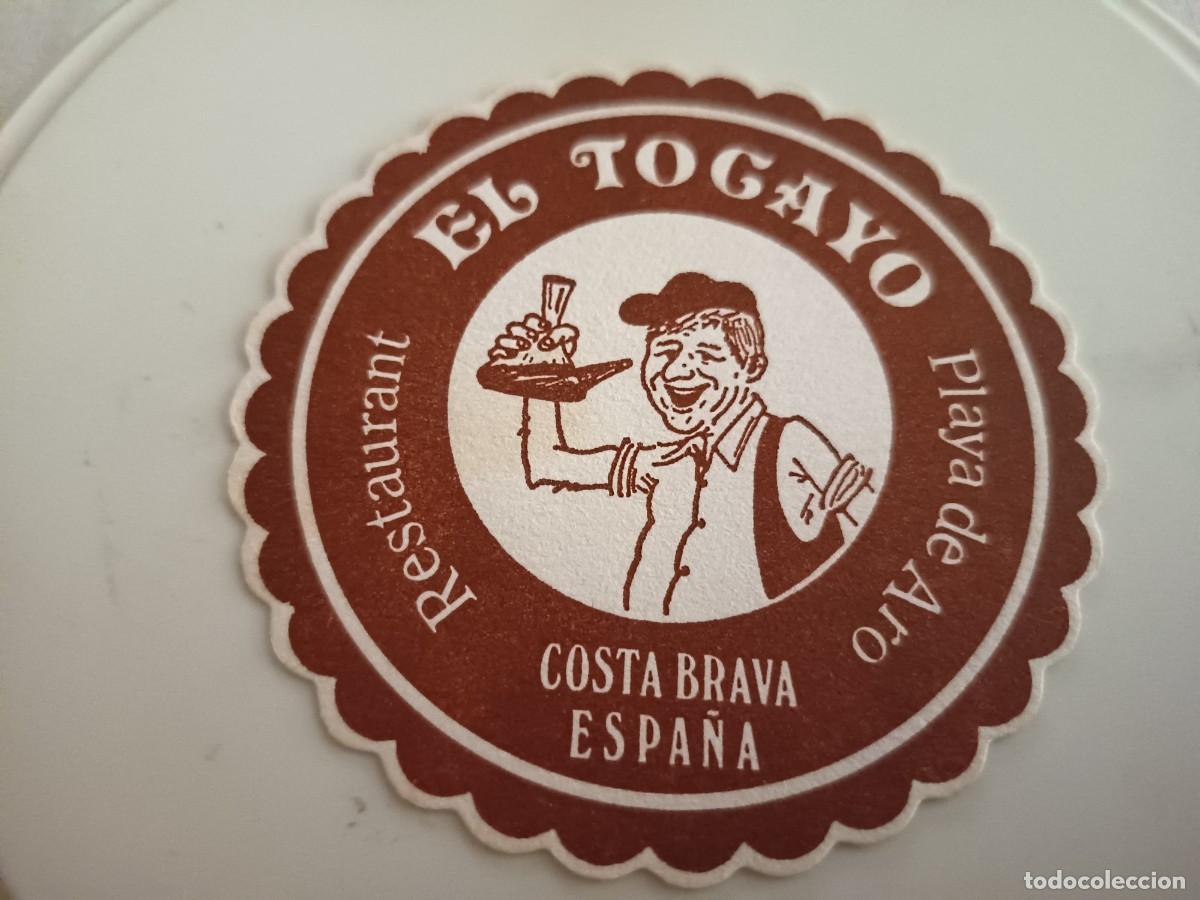 Otros art&iacute;culos de coleccionismo en papel: POSAVASOS RESTAURANTE EL TOCAYO-PLATJA DE'ARO-GIRONA