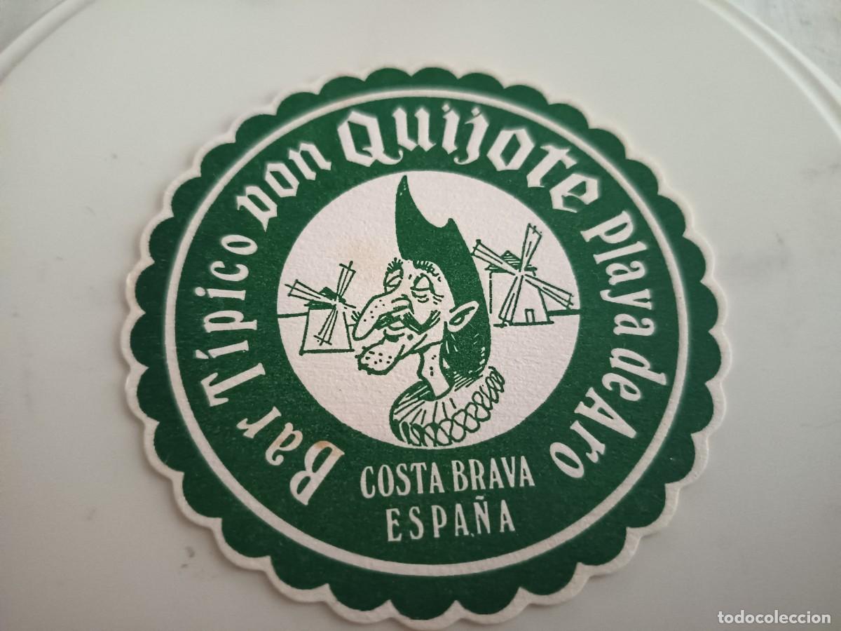 Otros art&iacute;culos de coleccionismo en papel: POSAVASOS BAR TIPICO DON QUIJOTE-PLATJA DE'ARO-GIRONA