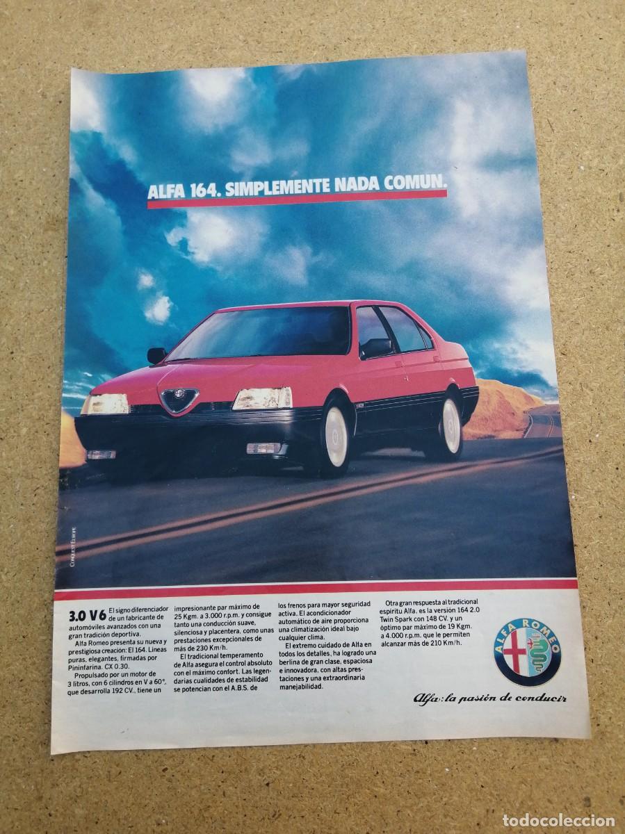 Otros art&iacute;culos de coleccionismo en papel: ANUNCIO. ALFA ROMEO.