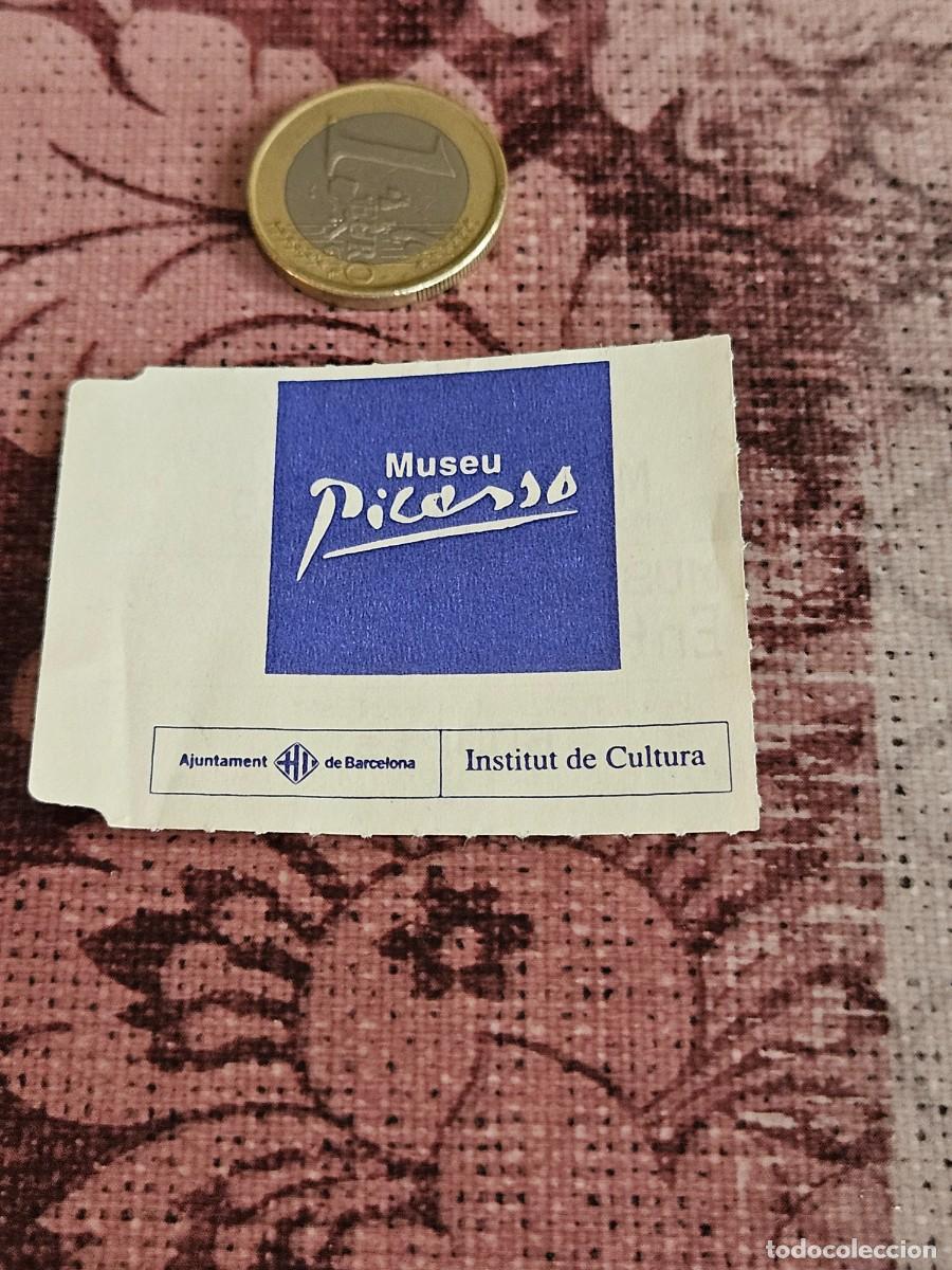 Paper Collecting Others: Antigua Entrada F&iacute;sica Para El Museo Picasso De Barcelona, 15/07/1997, Precio 600 Pesetas.