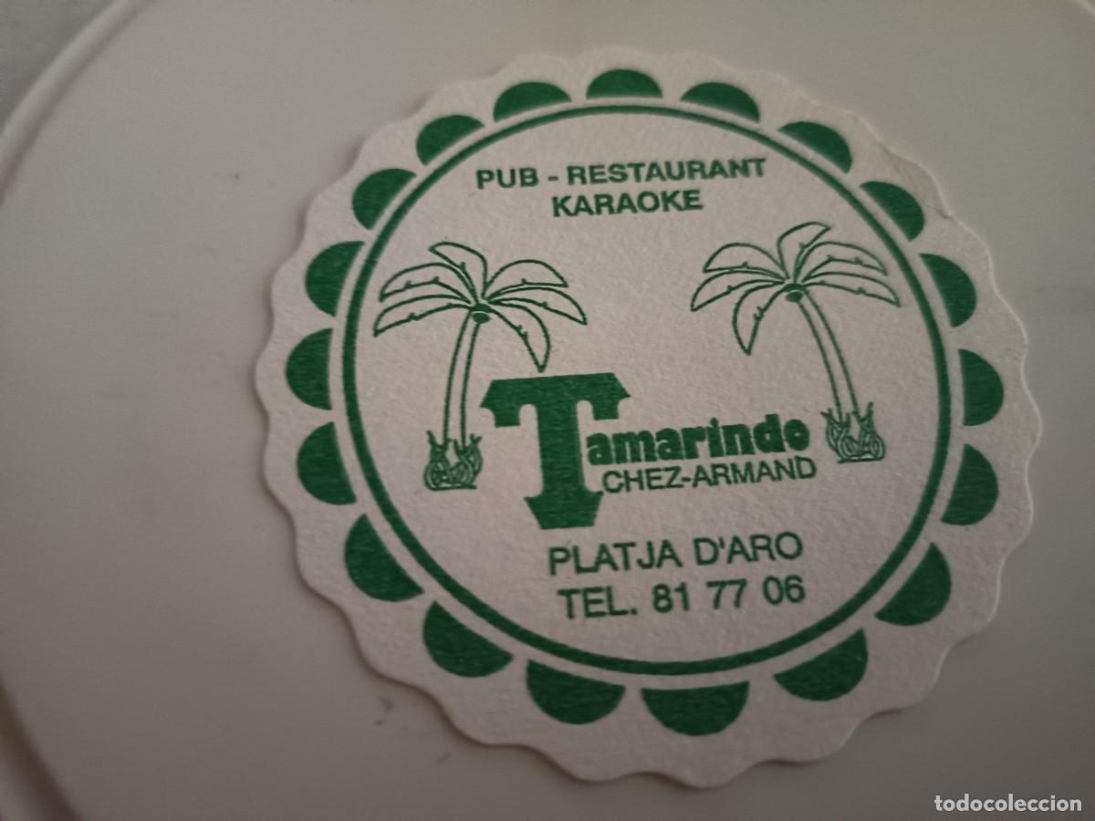 Collectionnisme Papier divers: POSAVASOS PUB KARAOKE TAMARINDO-PLATJA DE'ARO-GIRONA