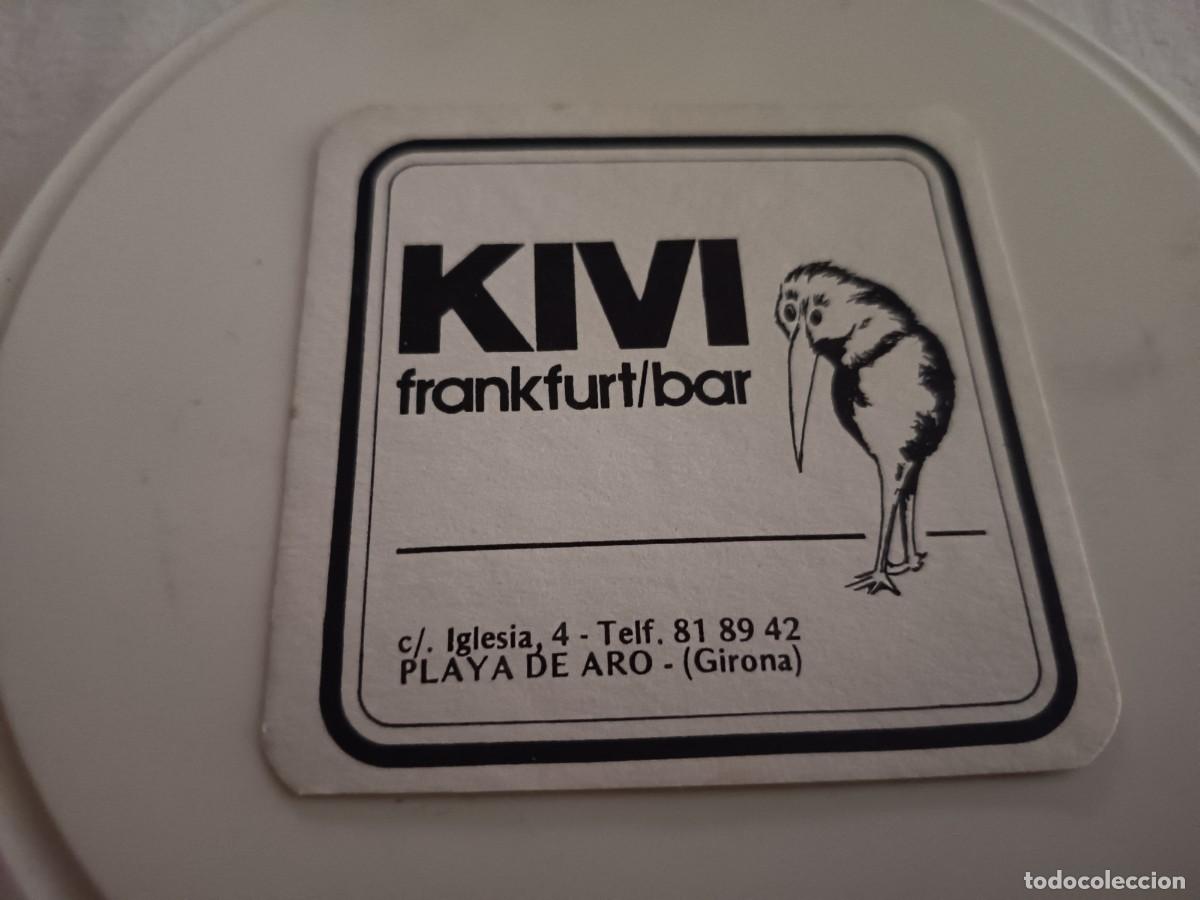 Otros art&iacute;culos de coleccionismo en papel: POSAVASOS BAR FRANKFURT KIVI-PLATJA DE'ARO-GIRONA