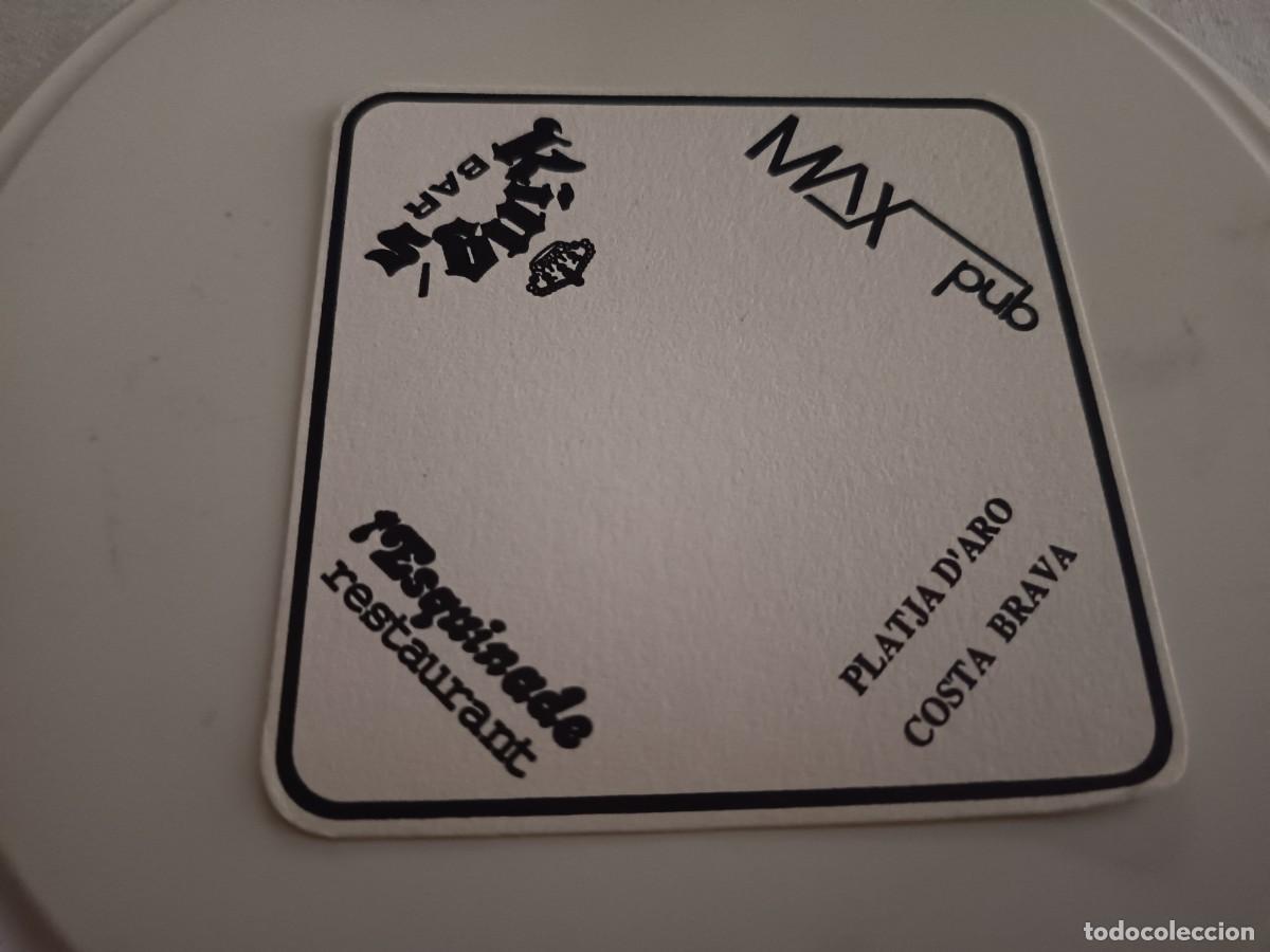 Paper Collecting Others: POSAVASOS RESTAURANT L'ESQUINADA,BAR KING'S,PUB MAX-PLATJA DE'ARO-GIRONA