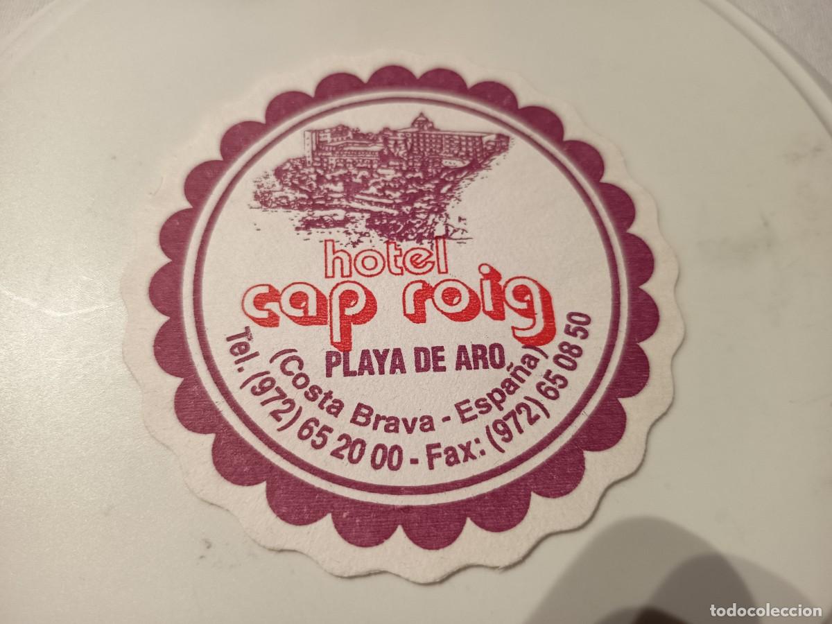 Otros art&iacute;culos de coleccionismo en papel: POSAVASOS HOTEL CAP ROIG-PLATJA DE'ARO-GIRONA