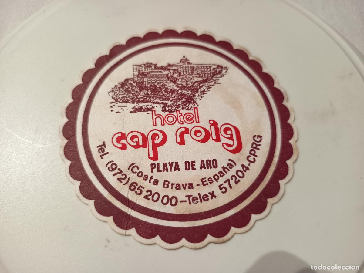 Otros art&iacute;culos de coleccionismo en papel: POSAVASOS HOTEL CAP ROIG-PLATJA DE'ARO-GIRONA