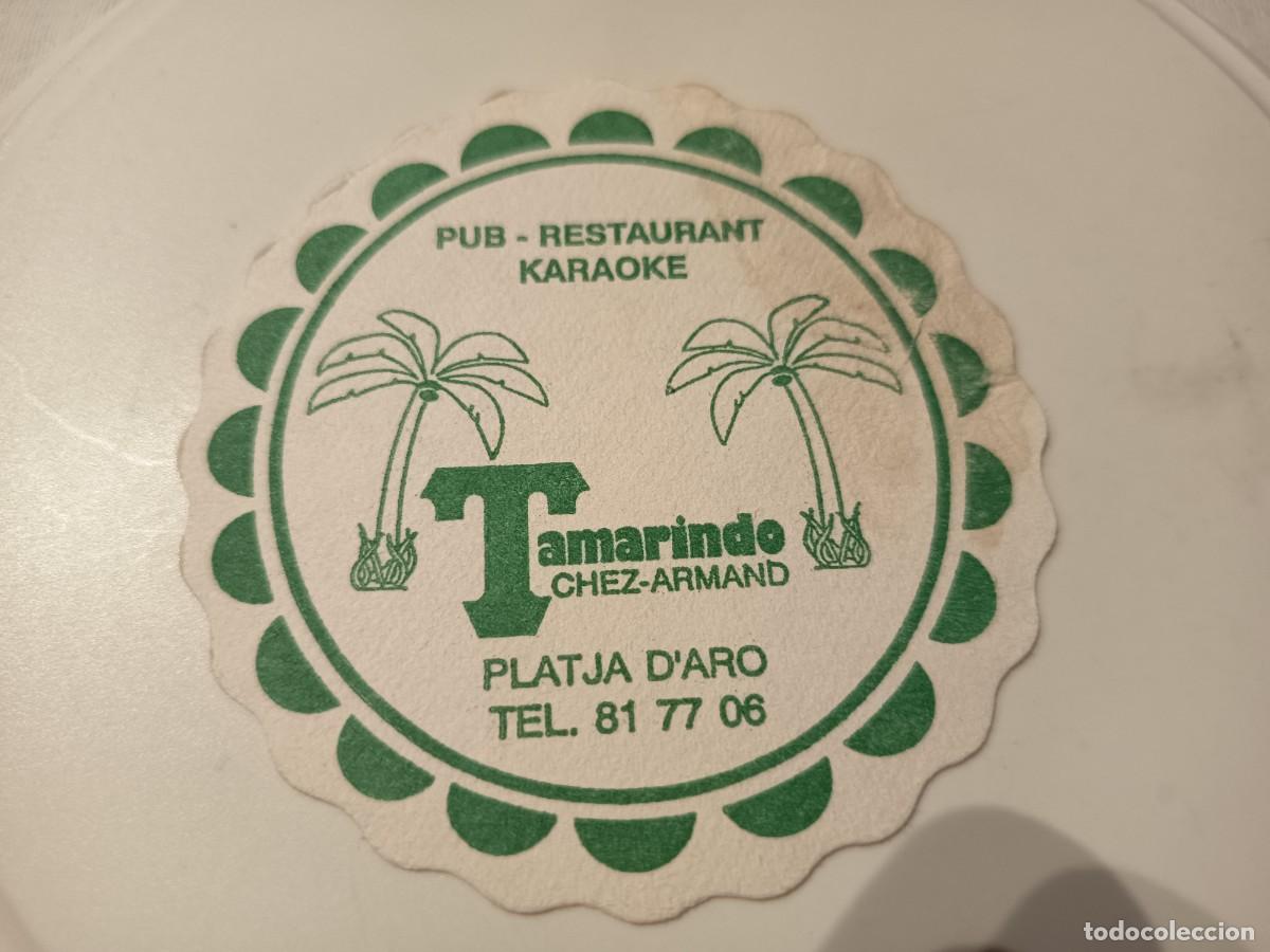 Outros artigos de papel: POSAVASOS RESTAURANTE TROPICAL TAMARINDO-PLATJA DE'ARO-GIRONA