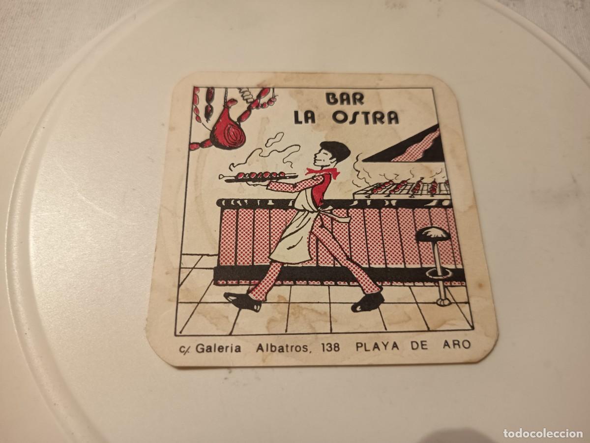 Sammelleidenschaft Andere Papierartikel: POSAVASOS BAR LA OSTRA-PLATJA DE'ARO-GIRONA