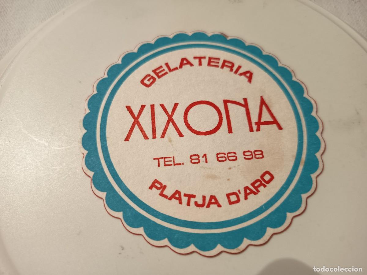 Otros art&iacute;culos de coleccionismo en papel: POSAVASOS HELADERIA XIXONA-PLATJA DE'ARO-GIRONA