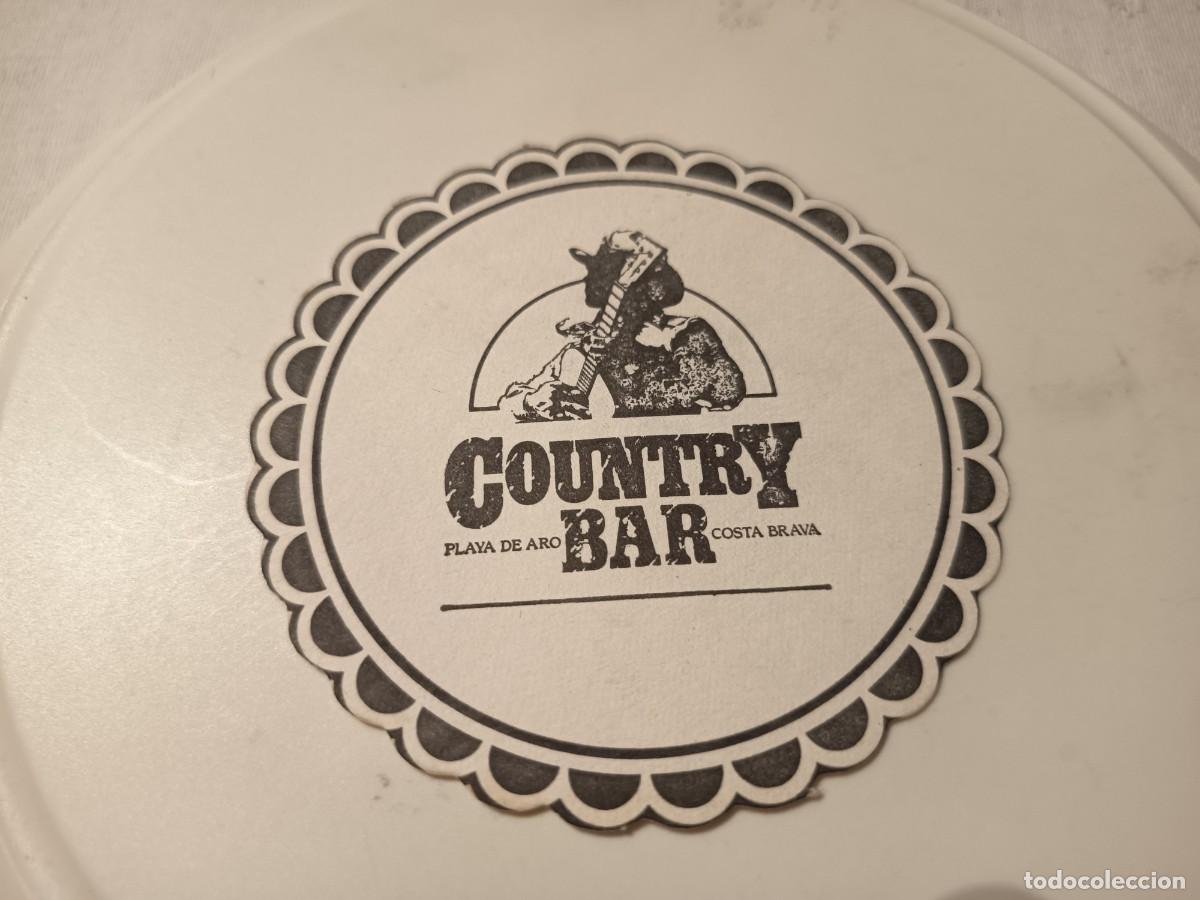 Outros artigos de papel: POSAVASOS BAR COUNTRY-PLATJA DE'ARO-GIRONA