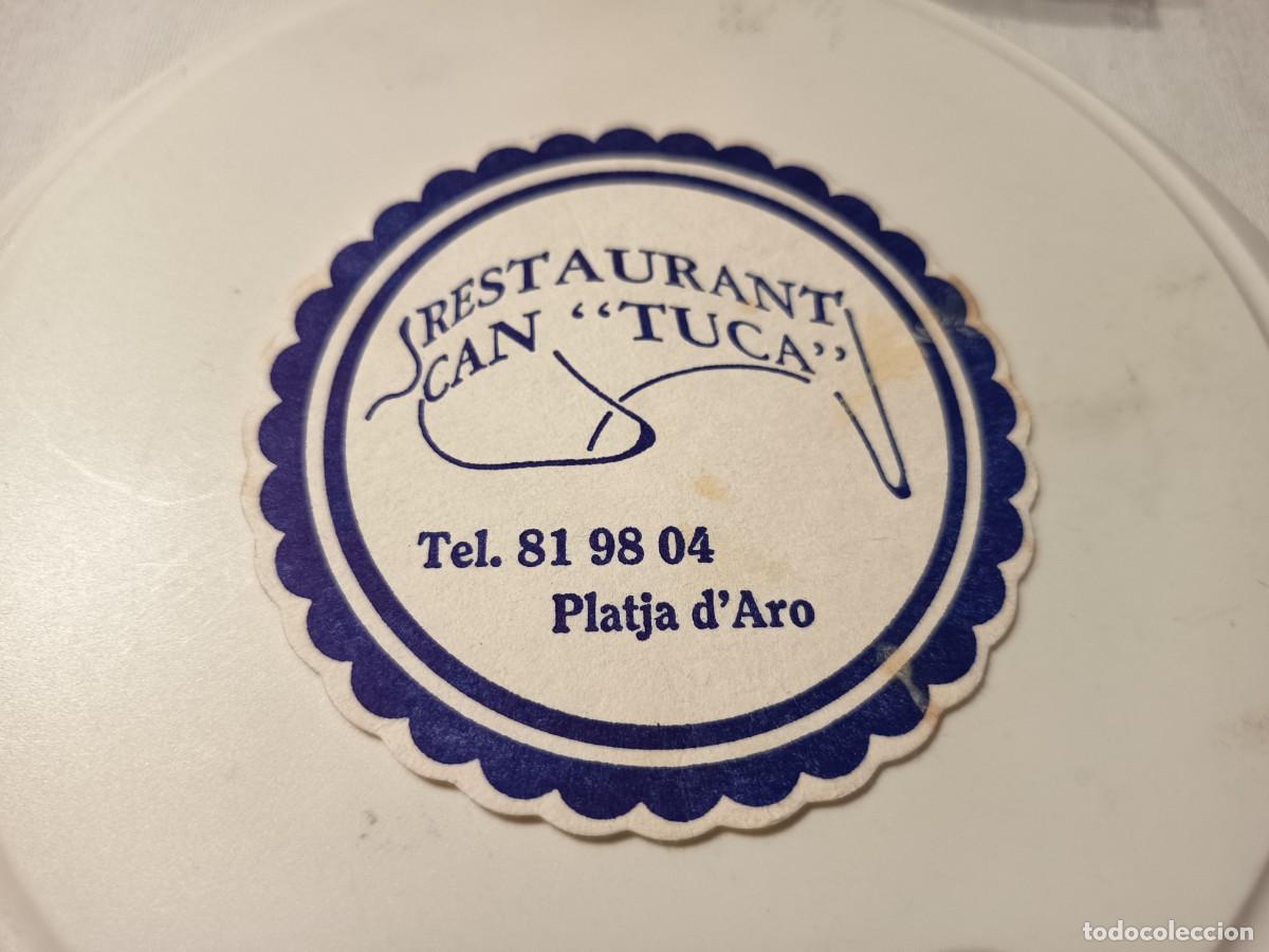 Otros art&iacute;culos de coleccionismo en papel: POSAVASOS RESTAURANT CAN TUCA-PLATJA DE'ARO-GIRONA