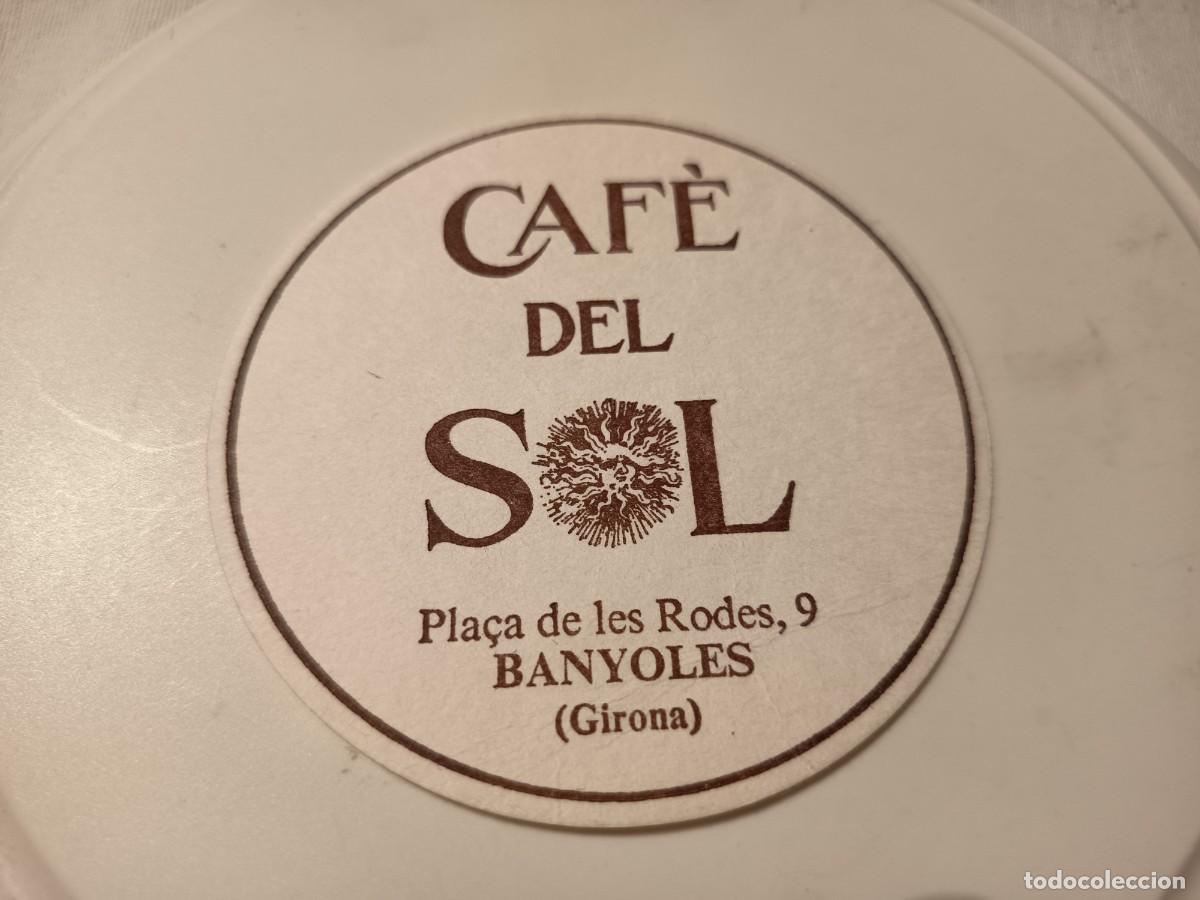 Otros art&iacute;culos de coleccionismo en papel: POSAVASOS CAFE DEL SOL-BANYOLES-GIRONA