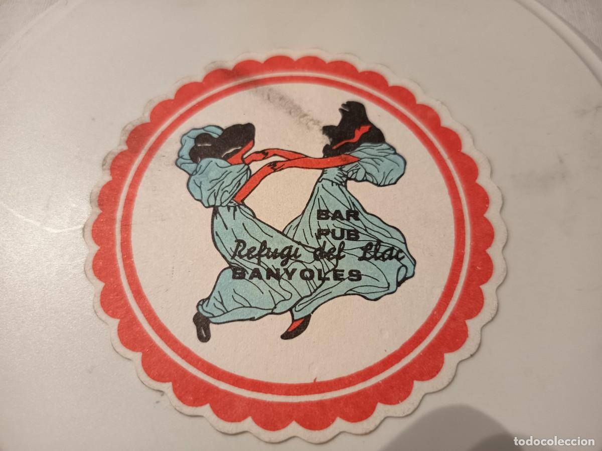 Otros art&iacute;culos de coleccionismo en papel: POSAVASOS BAR PUB REFUGI DEL LLAC-BANYOLES-GIRONA