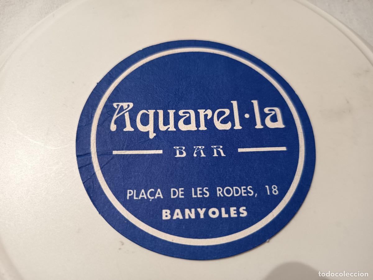 Otros art&iacute;culos de coleccionismo en papel: POSAVASOS BAR ACUAREL LA-BANYOLES-GIRONA