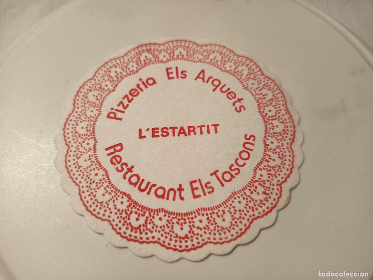Otros art&iacute;culos de coleccionismo en papel: POSAVASOS RESTAURANT ELS TASCONS-L'ESTARTIT-GIRONA