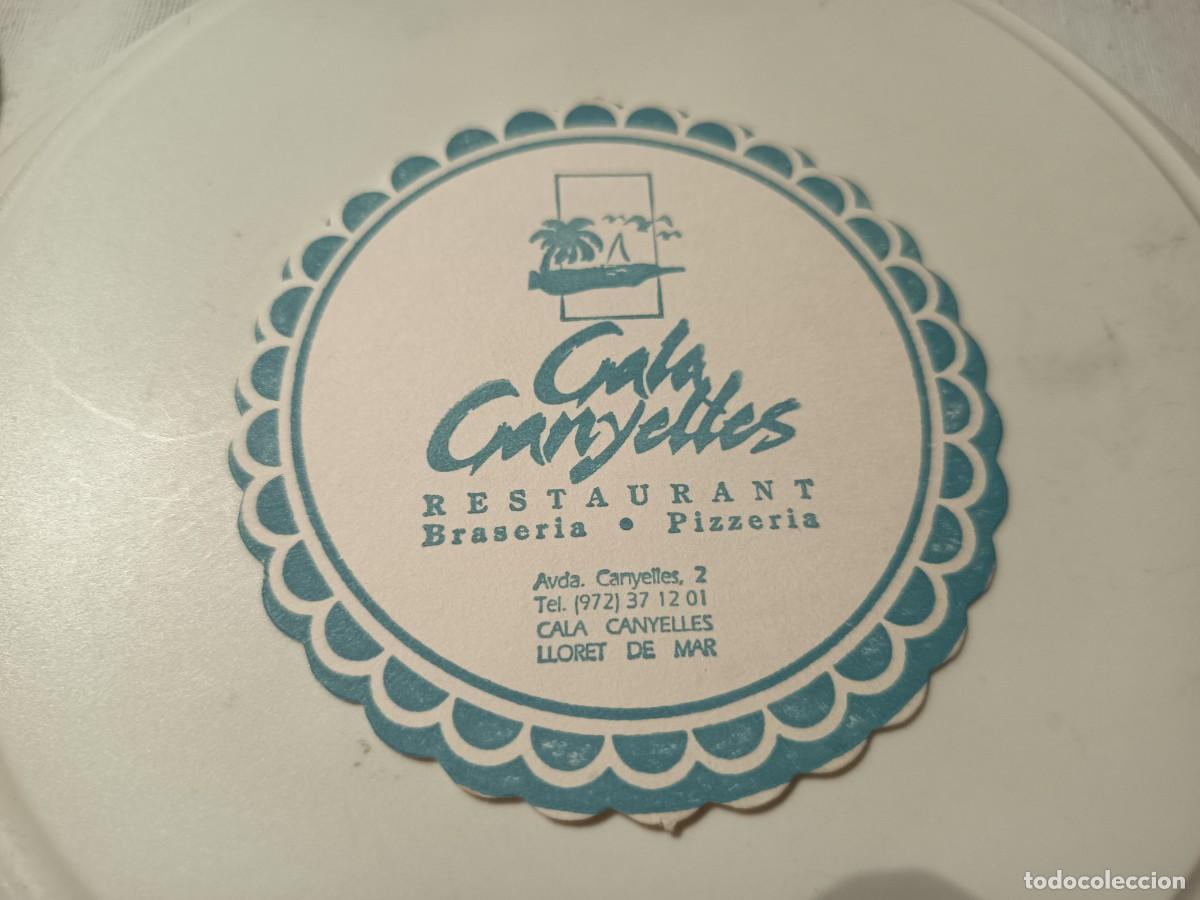 Altri oggetti di carta: POSAVASOS RESTAURANT CALA CANYLLES- LLORET DE MAR-GIRONA