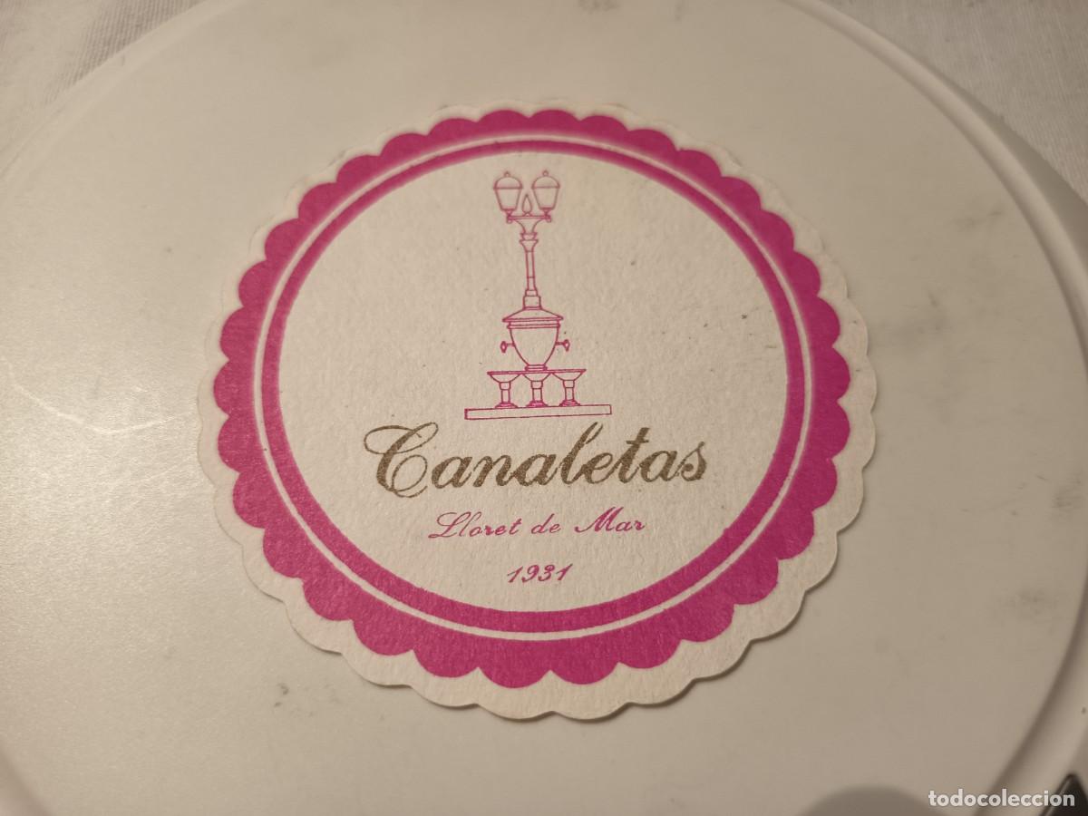Collectionnisme Papier divers: POSAVASOS CLUB CANALETAS- LLORET DE MAR-GIRONA
