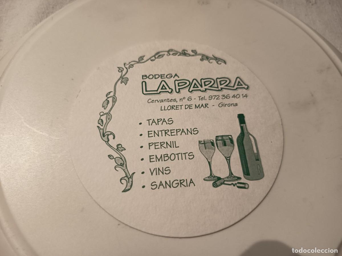 Collectionnisme Papier divers: POSAVASOS BODEGA LA PARRA- LLORET DE MAR-GIRONA
