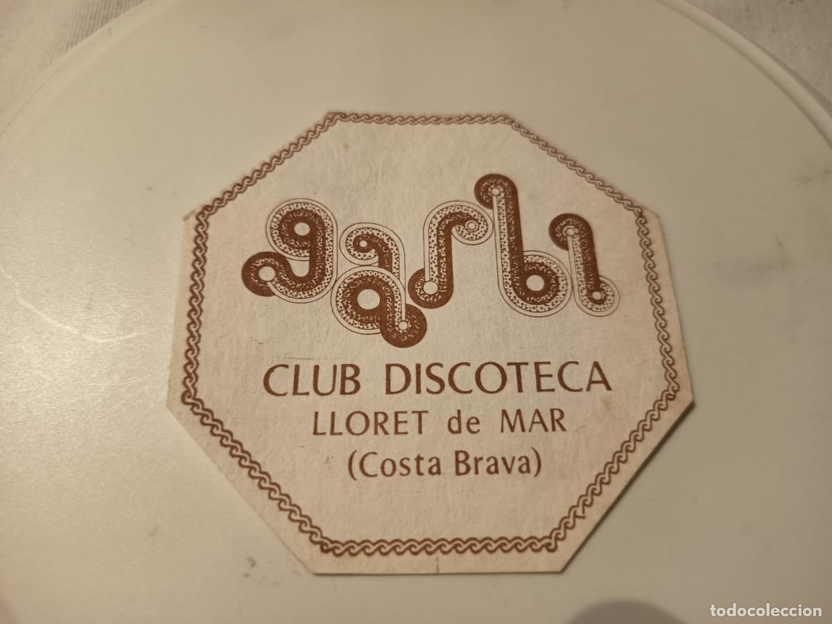 Otros art&iacute;culos de coleccionismo en papel: POSAVASOS DISCOTECA GARBI- LLORET DE MAR-GIRONA