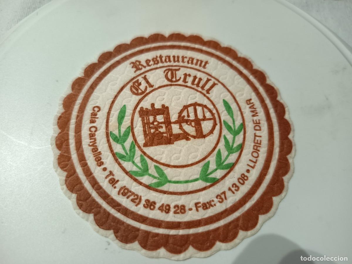 Altri oggetti di carta: POSAVASOS RESTAURANTE EL TRULL- LLORET DE MAR-GIRONA