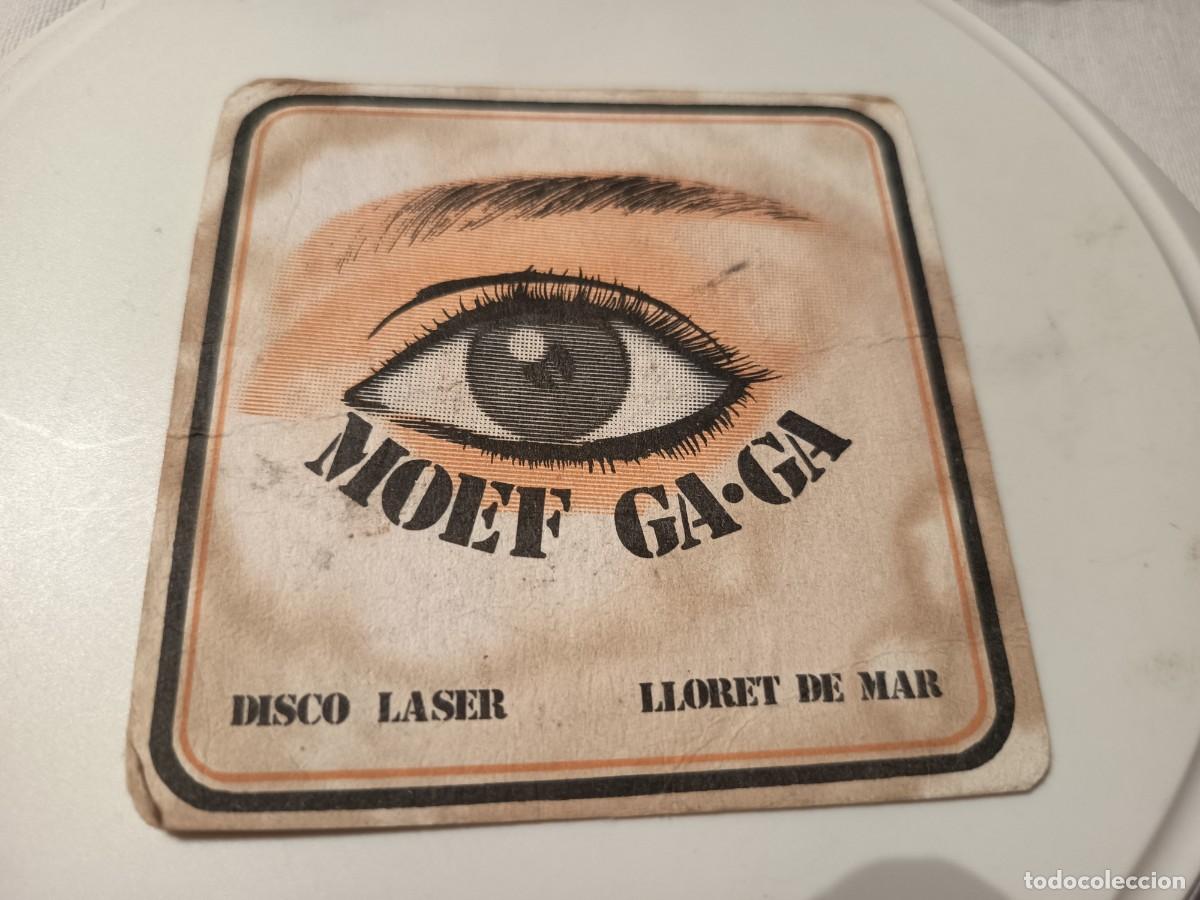 Altri oggetti di carta: POSAVASOS DISCO MOEF GA GA- LLORET DE MAR-GIRONA