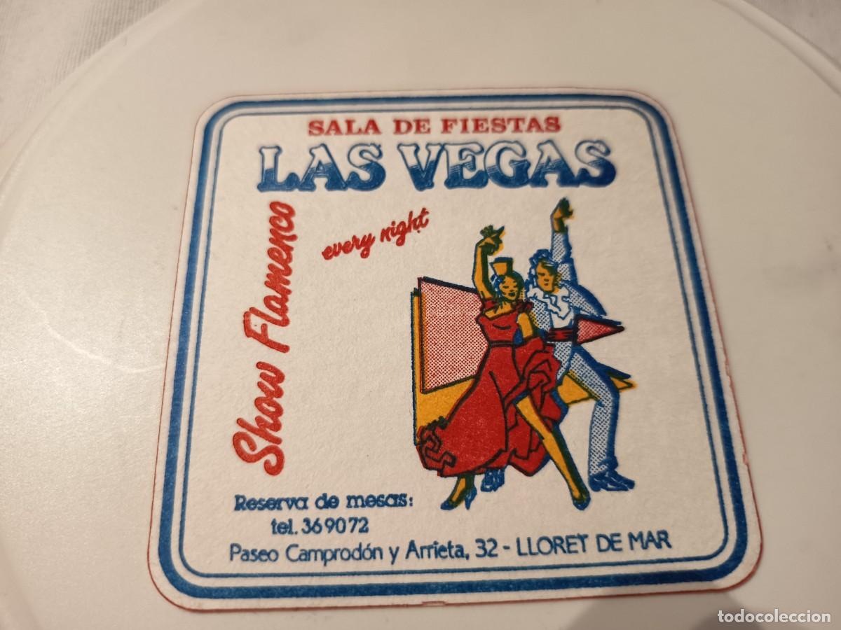 Altri oggetti di carta: POSAVASOS SALA DE FIESTAS LAS VEGAS- LLORET DE MAR-GIRONA
