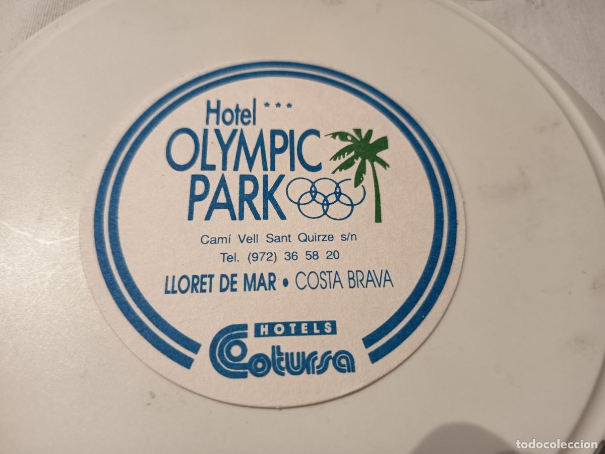 Altri oggetti di carta: POSAVASOS HOTEL OLIMPIC PARK- LLORET DE MAR-GIRONA