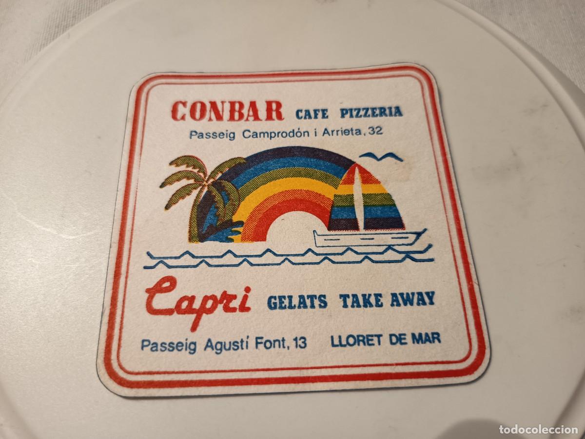 Altri oggetti di carta: POSAVASOS CAFE CAPRI CONBAR- LLORET DE MAR-GIRONA