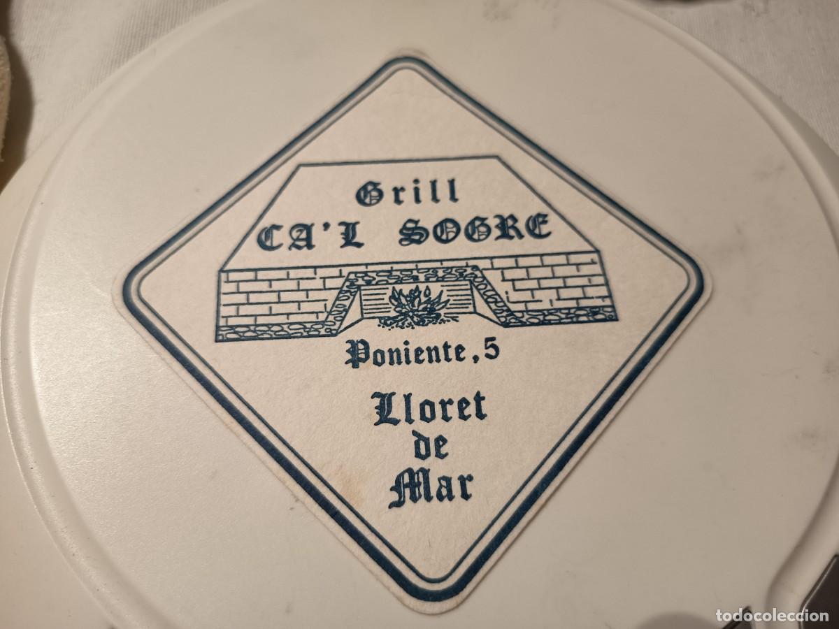 Otros art&iacute;culos de coleccionismo en papel: POSAVASOS GRILL CA'S SOGRE- LLORET DE MAR-GIRONA