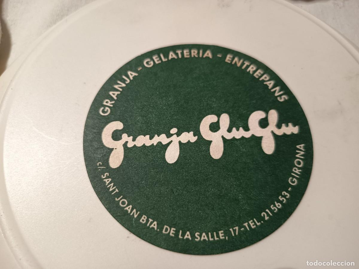 Otros art&iacute;culos de coleccionismo en papel: POSAVASOS GRANJA GLU GLU-GIRONA