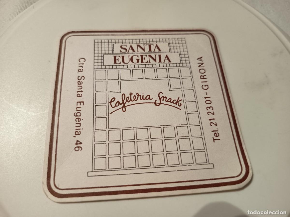 Otros art&iacute;culos de coleccionismo en papel: POSAVASOS CAFETERIA SANTA EUGENIA-GIRONA