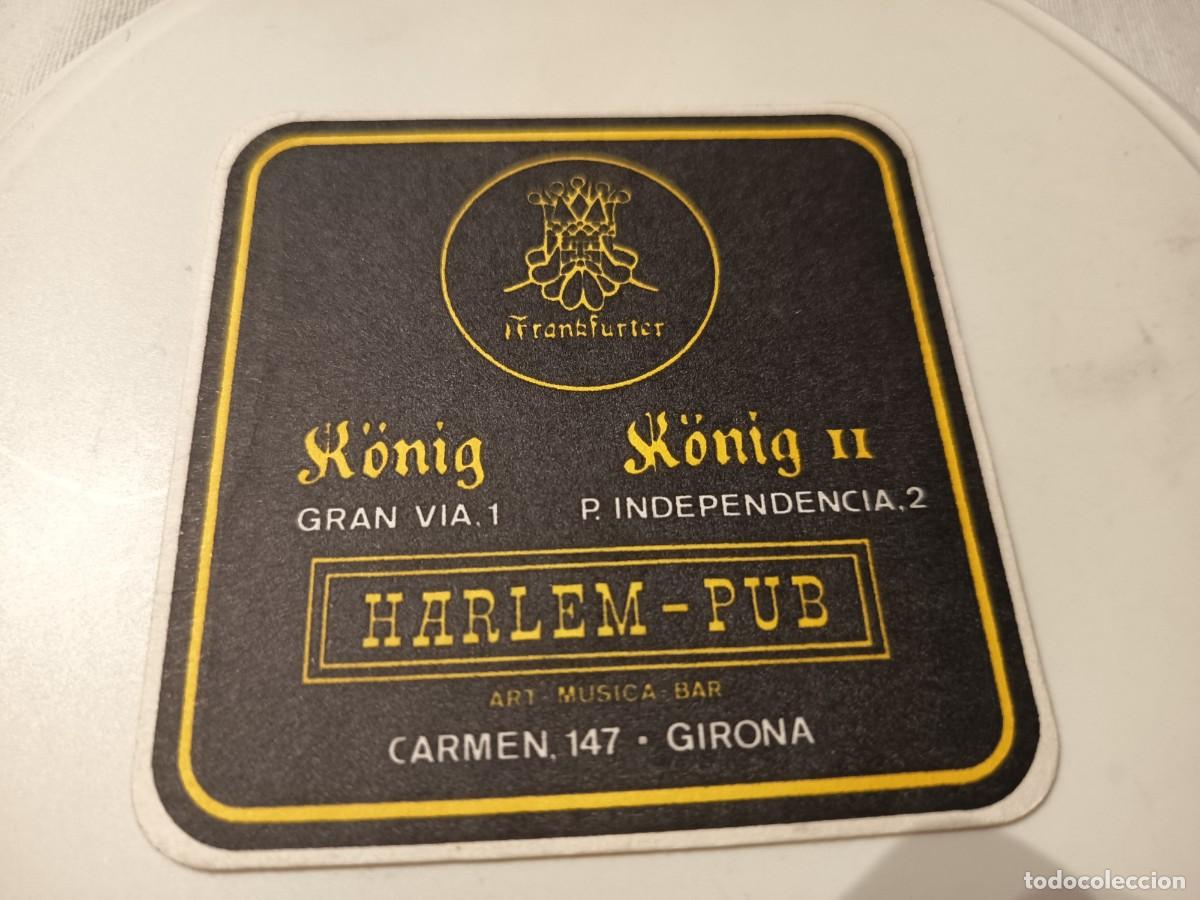 Altri oggetti di carta: POSAVASOS FRANGFURTER KONING-HARLEM PUB-GIRONA