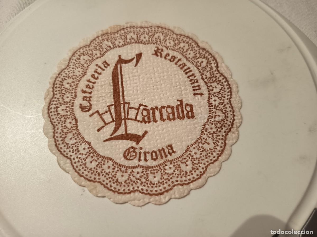 Altri oggetti di carta: POSAVASOS RESTAURANT L'ARCADA-GIRONA