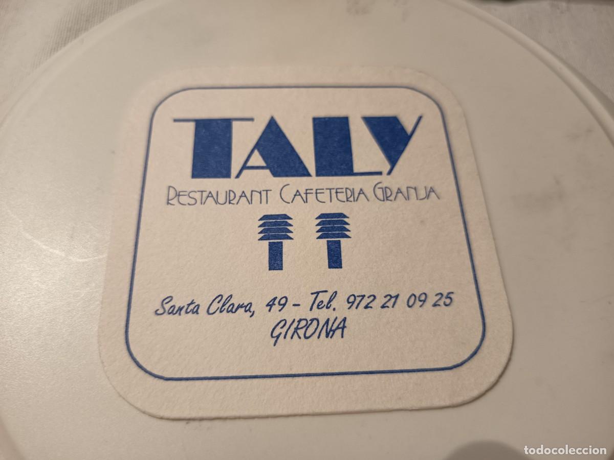 Otros art&iacute;culos de coleccionismo en papel: POSAVASOS RESTAURANT TALY-GIRONA