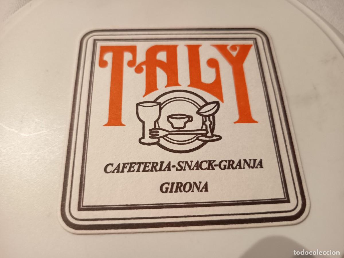 Otros art&iacute;culos de coleccionismo en papel: POSAVASOS RESTAURANT TALY-GIRONA