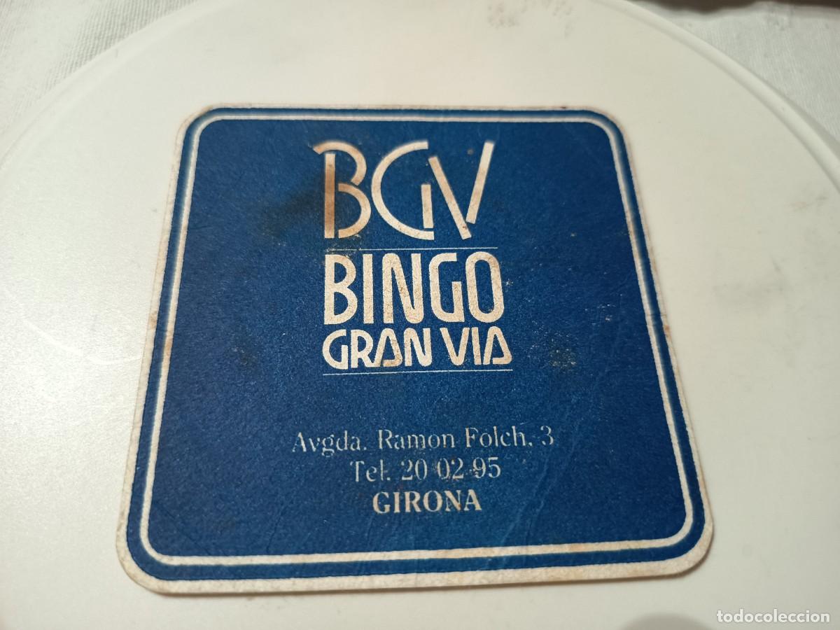Otros art&iacute;culos de coleccionismo en papel: POSAVASOS BINGO GRAN VIA-GIRONA