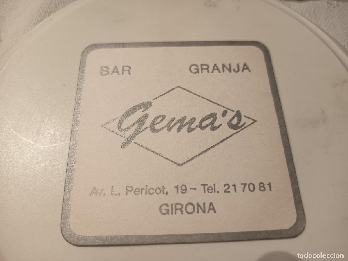 Otros art&iacute;culos de coleccionismo en papel: POSAVASOS CAFETERIA GEMAS-GIRONA