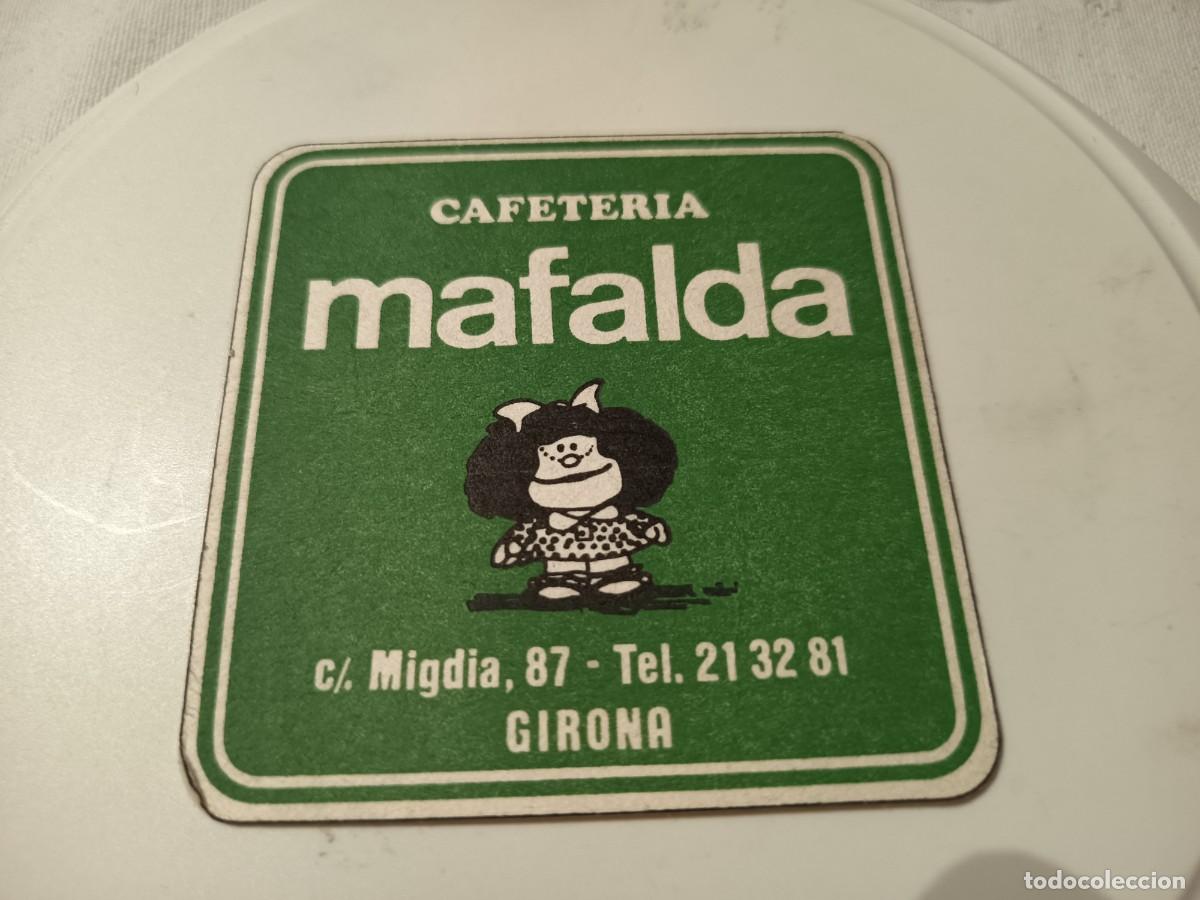 Otros art&iacute;culos de coleccionismo en papel: POSAVASOS CAFETERIA MAFALDA-GIRONA