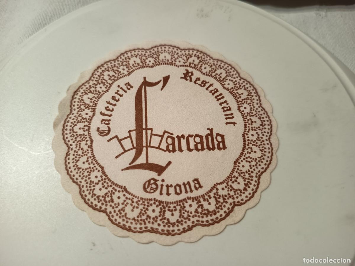 Otros art&iacute;culos de coleccionismo en papel: POSAVASOS CAFETERIA L'ARCADA-GIRONA