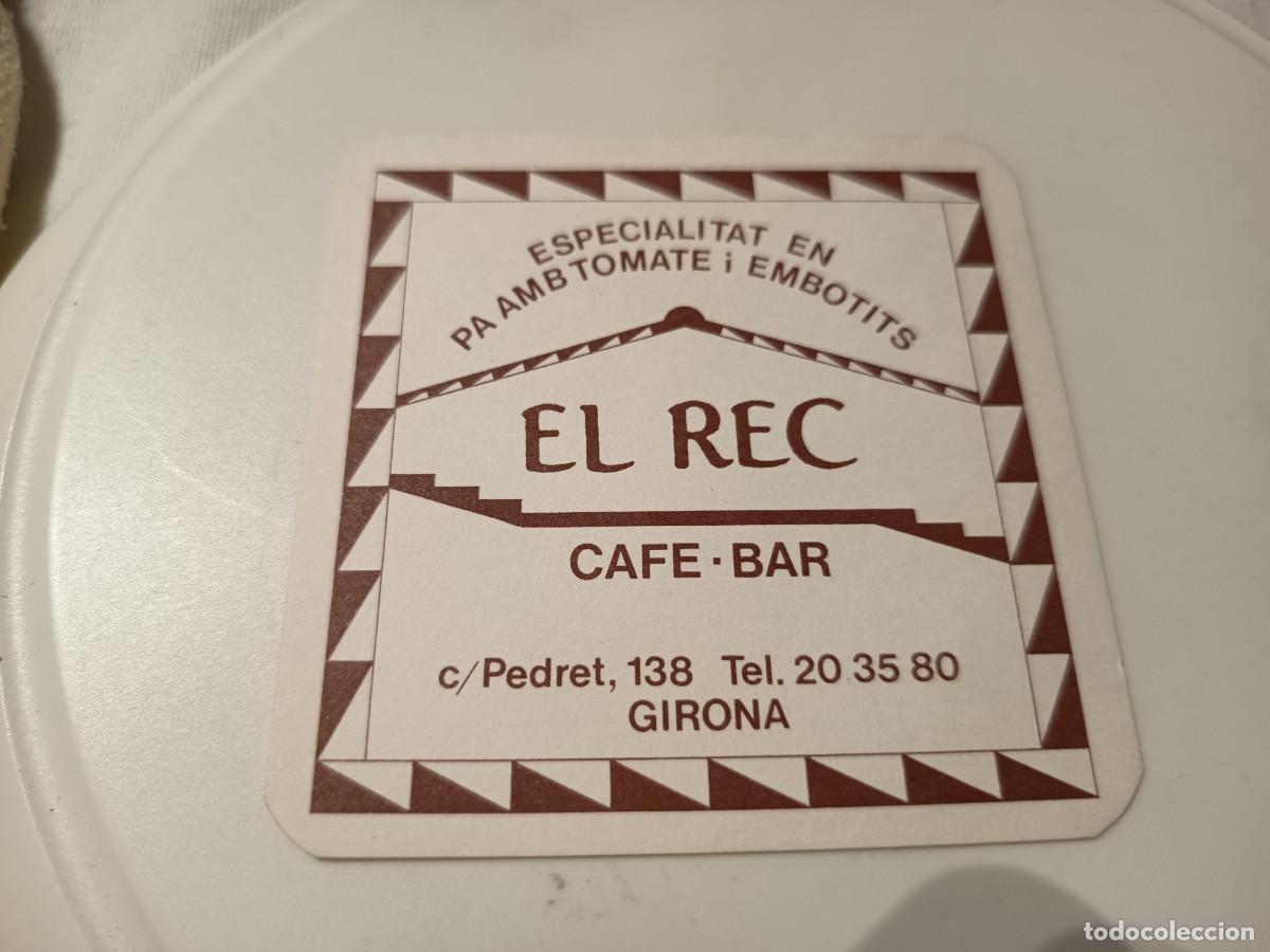 Otros art&iacute;culos de coleccionismo en papel: POSAVASOS CAFETERIA EL REC-GIRONA