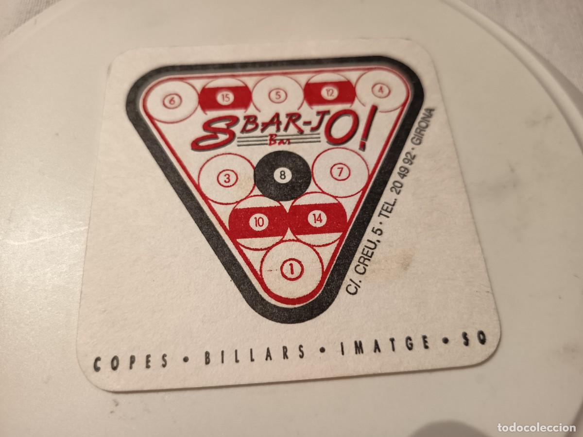 Otros art&iacute;culos de coleccionismo en papel: POSAVASOS BAR SBARJO-GIRONA